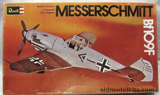 Revell 1/32 Messerschmitt Bf-109F - Geschwader Kommodore-  JG51, H284 plastic model kit